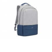 RIVACASE 7567 grey/dark blue рюкзак для ноутбука 17.3 / 6