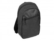 Рюкзак с одним плечевым ремнем BUGATTI Universum, графитовый, полиэстер меланж/тарпаулин, 23х9х35 см