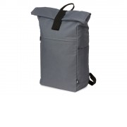 Рюкзак на липучке Vel из переработанного пластика, серый