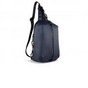 Рюкзак с одним плечевым ремнем BUGATTI Blanc, синий, тарпаулин/полиэстер, 18х9х30 см