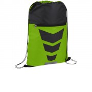 Рюкзак на шнурке Courtside, лайм/черный