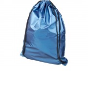 Блестящий рюкзак со шнурком Oriole, светло-синий
