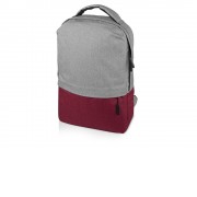 Рюкзак Fiji с отделением для ноутбука, серый/бордовый 208C