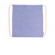 Рюкзак-мешок BRESCIA из переработанного хлопка, королевский синий