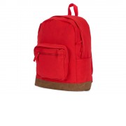 Рюкзак Shammy с эко-замшей для ноутбука 15, красный