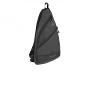Рюкзак с одним плечевым ремнем BUGATTI Universum, графитовы, полиэстер меланж/тарпаулин, 23х14х42 см