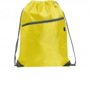 Рюкзак-мешок NINFA с карманом на молнии, желтый