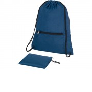 Складной рюкзак со шнурком Hoss, heather navy