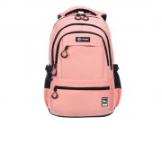 Рюкзак TORBER CLASS X, персиковый, 46 х 32 х 13 см + Мешок для сменной обуви в подарок!