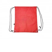 Рюкзак-мешок LARUS из мягкого материала RPET, красный