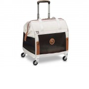 Сумка для перевозки животных DELSEY, CHATELET AIR 2.0, на колесах, 42л, белый