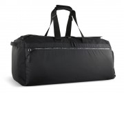 Сумка дорожная BUGATTI Blanc Delight, чёрная, нейлон RPET600D/тарпаулин/полиэстер, 67х32х29 см, 55 л