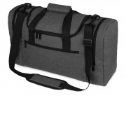 Сумка дорожная Route с двумя боковыми карманами, темно-серый