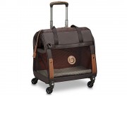 Сумка для перевозки животных DELSEY, CHATELET AIR 2.0, на колесах, 42л, коричневый