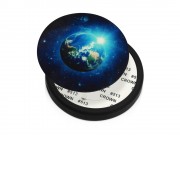 Беспроводное зарядное устройство Sketch с полноцветной печатью, черный