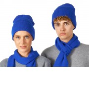 Шапка Dunant, двуслойная, классический синий
