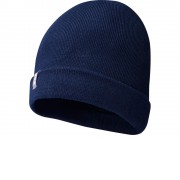 Hale, шапка из пряжи Polylana, темно-синий