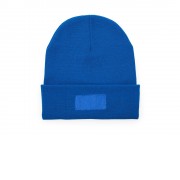 Вязаная шапка BULNES из двухслойного акрила, королевский синий