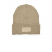 Вязаная шапка BULNES из двухслойного акрила, бежевый