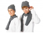 Шарф Dunant, темно-серый меланж