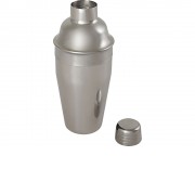 Шейкер для коктейлей Gaudie из переработанной нержавеющей стали, серебристый