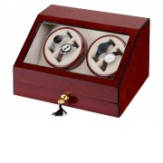 Шкатулка для часов с автоподзаводом Цюрих, красное дерево