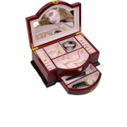 Шкатулка Виктория, красное дерево