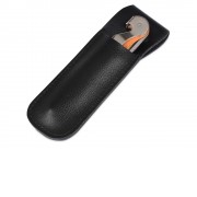 Футляр для штопора Leather Case из натуральной кожи, черный