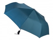 Зонт-полуавтомат Roof с куполом из переработанного пластика, морская волна 3025C