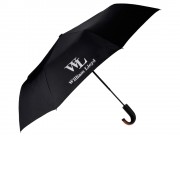 Складной зонт полуавтоматический William Lloyd, черный