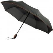 Автоматический складной зонт Stark-mini, черный/оранжевый