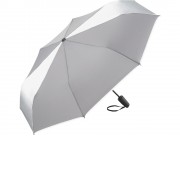 Зонт складной 5477 ColorReflex со светоотражающими клиньями, полуавтомат, серый