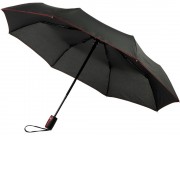 Автоматический складной зонт Stark-mini, черный/красный