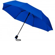 Зонт Wali полуавтомат 21, ярко-синий