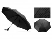 Зонт-полуавтомат складной Marvy с проявляющимся рисунком, черный