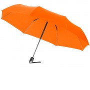 Зонт Alex трехсекционный автоматический 21,5, оранжевый