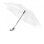 Зонт Alex трехсекционный автоматический 21,5, белый
