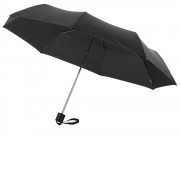 Зонт Ida трехсекционный 21,5, черный