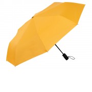 Зонт-автомат Dual с двухцветным куполом, желтый/черный (Р)