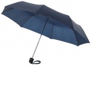 Зонт Ida трехсекционный 21,5, темно-синий