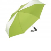 Зонт складной 5477 ColorReflex со светоотражающими клиньями, полуавтомат, лайм
