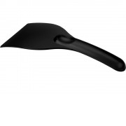 Скребок для льда Chilly 2.0 из переработанного ПЭТ, черный