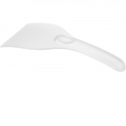Скребок для льда Chilly 2.0 из переработанного ПЭТ, белый
