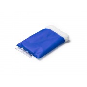 Скребок для льда NISEK с рукавицей из полиэстера, королевский синий