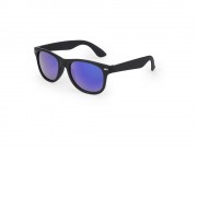 Солнцезащитные очки CIRO с зеркальными линзами, черный/королевский синий