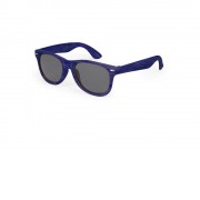 Солнцезащитные очки DAX с эффектом под дерево, темно-синий