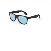 Солнцезащитные очки CIRO с зеркальными линзами, черный/серебристый