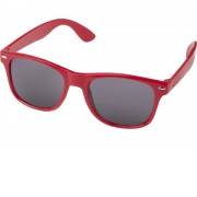 Sun Ray, солнцезащитные очки из переработанного PET-пластика, красный