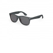 Солнцезащитные очки DAX с эффектом под дерево, эбонитовый