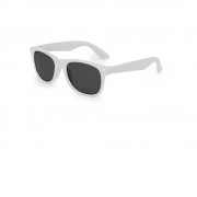 Солнцезащитные очки BRISA с глянцевым покрытием, белый